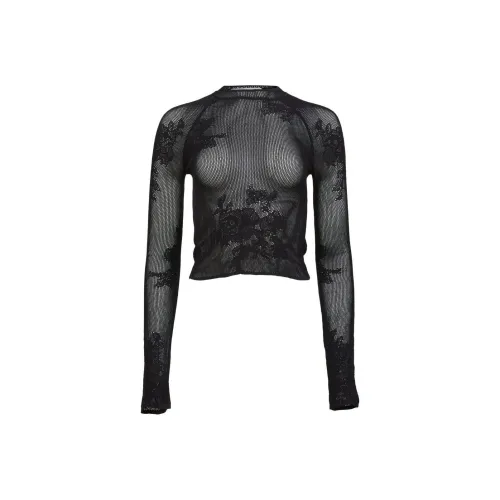 FLEUR DU MAL T-Shirt Женская Черная