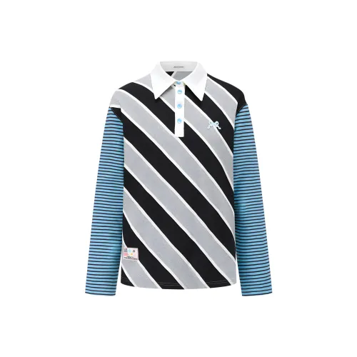 Alexia Sandra Поло Женское Серый Синий