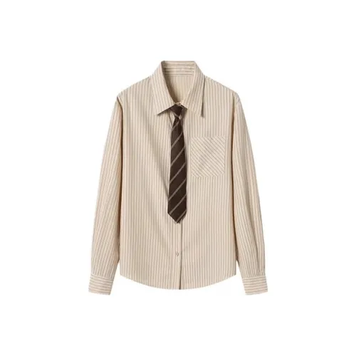 FWTW Экрю Женские Рубашки