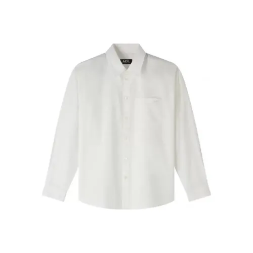 A.P.C Белые Женские Рубашки