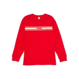 Яркий вермильон, полосы