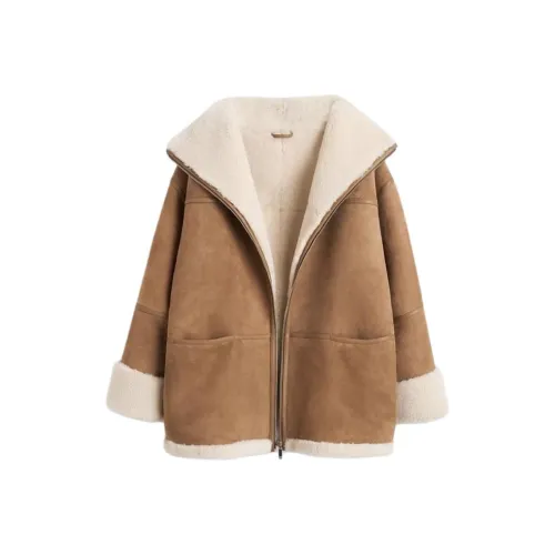 TOTEME FW24 Куртки и пальто Женские цвет печенья