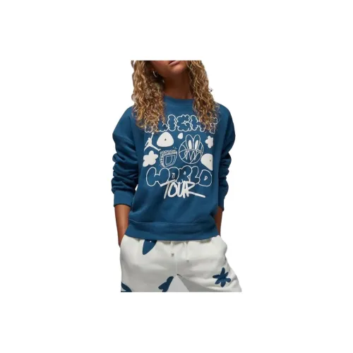 Jordan Artist Series By MIA LEE Толстовка Женская Синяя