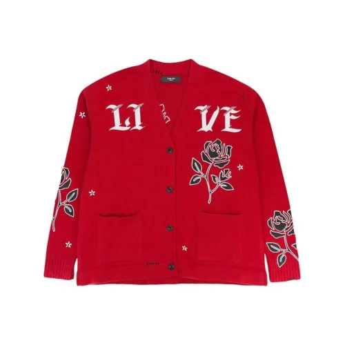 AMIRI Кашемир Свитер Женский Красный