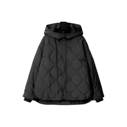 COS Куртки Пальто Женские Черный