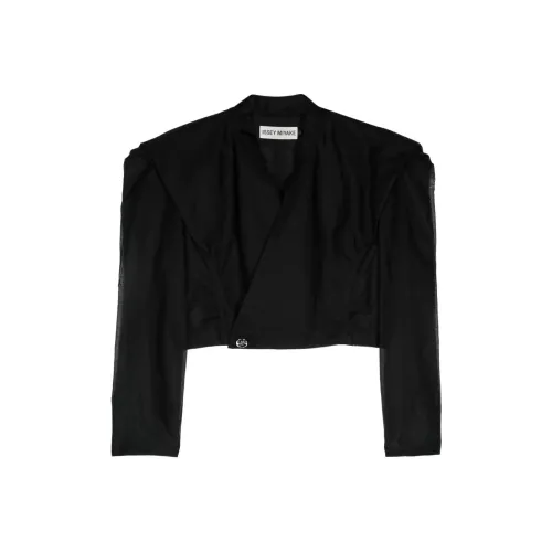 ISSEY MIYAKE SS24 Куртки и Пальто Женские Черный