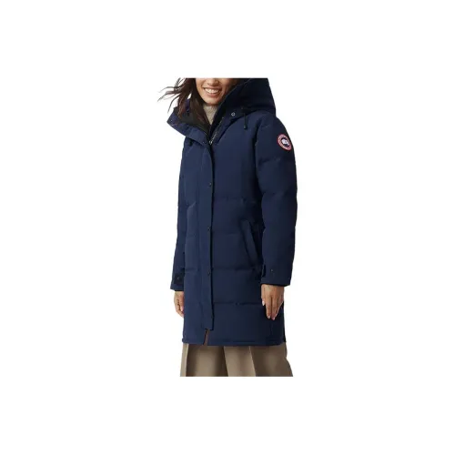 Canada Goose Shelburne Series Пуховик Женские Azure Ocean Blue
