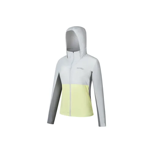 Saucony SS25 Куртки Пальто Женские Прозрачный Желтый