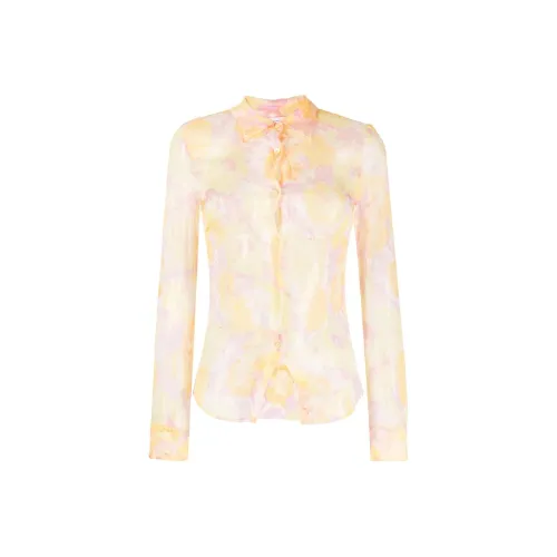 DRIES VAN NOTEN Рубашка Женская Желтая