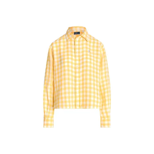 Polo Ralph Lauren Рубашка Женская Желтая