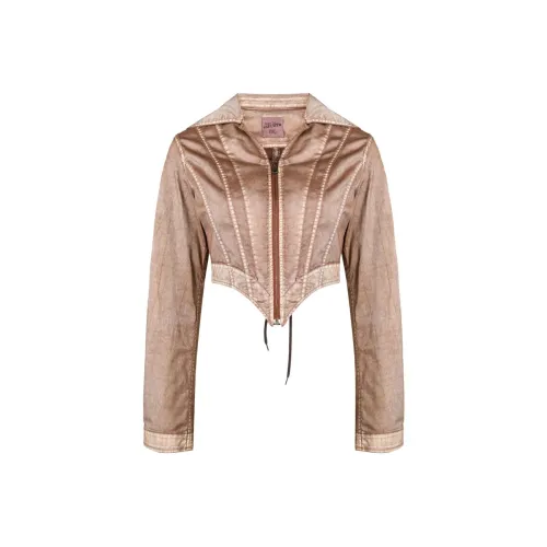 Jean Paul Gaultier Куртки и Пальто Женские Коричневый