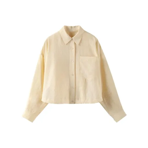 MAIGRE SIMHAT Рубашка Женская Желтая