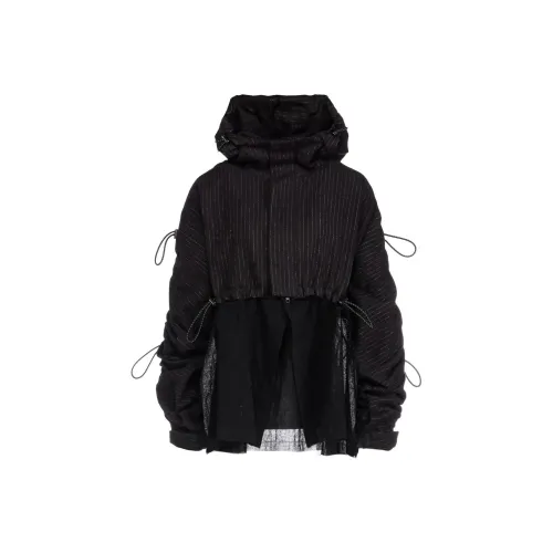 Yohji Yamamoto Черные Женские Куртки