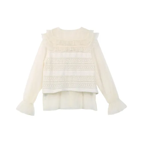 TOUCH Бежевые Женские Рубашки