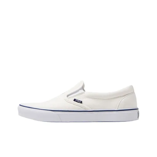 Polo Ralph Lauren Keaton Bear Casual Shoes Men's White