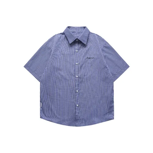 YPUT Синий Унисекс Рубашки