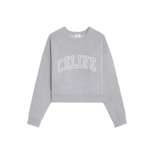 CELINE Серый Женские Свитшоты