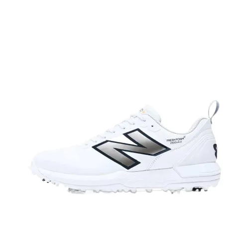 New Balance NB Свежий Foam X 2500 V4 Поддержка Низкий Топ Обувь для гольфа Унисекс Белый 2E