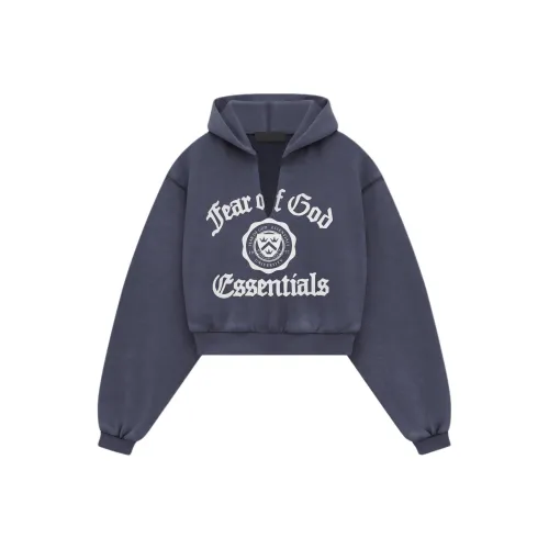 Fear of God Essentials Темно-морской синий/Морской Женские Свитшоты
