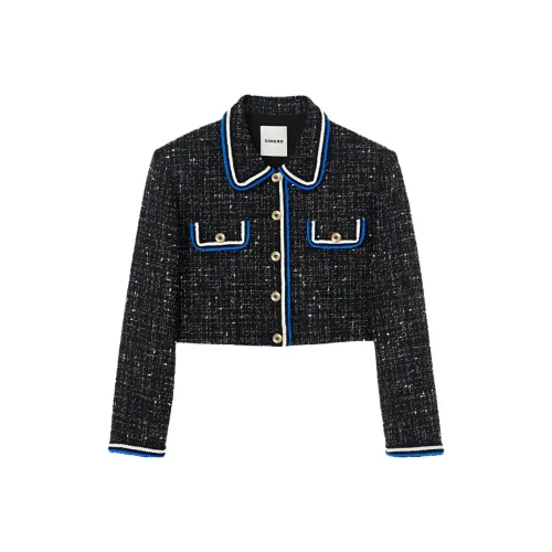 SANDRO Черные Женские Куртки