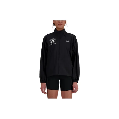 New Balance United Airlines NYC Half Athletics Packable Куртка Куртки Пальто Женские Черный