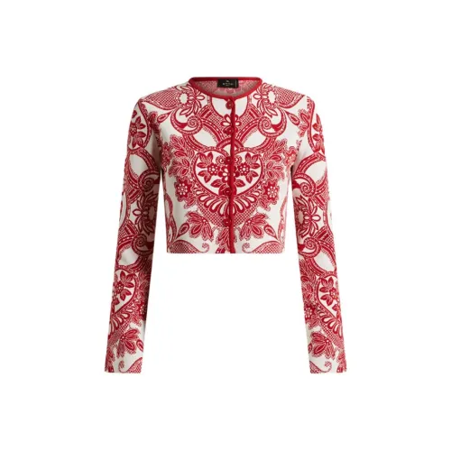 ETRO Красные Женские Куртки