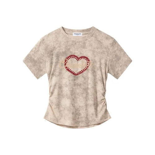 CHOCOOLATE T Рубашка Женская Tie Dye Хаки