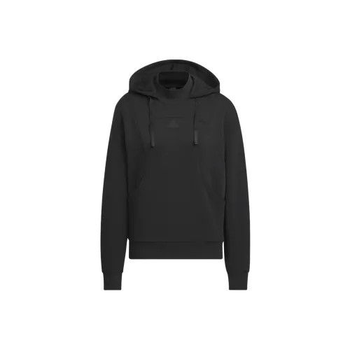 Adidas Futsal Толстовка Свитшот Женские Черный