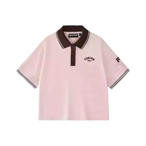 FILA FUSION FOB Апельсин Серо-розовый Женские Поло