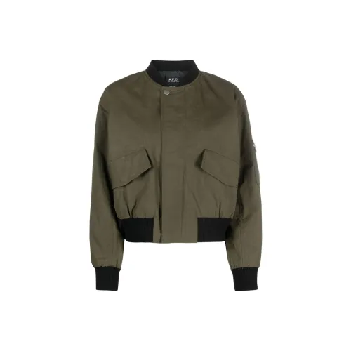 A.P.C Куртки и Пальто Женские Армейский Зеленый