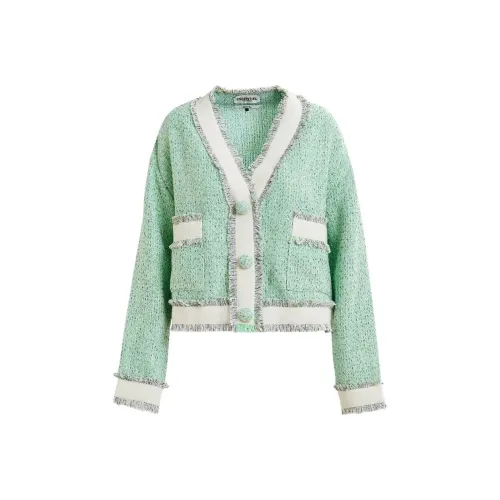 Essentiel Antwerp Зеленые Женские Куртки