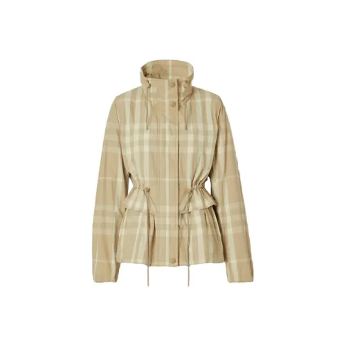 Burberry Куртка Женская Мягкая Рыжевато-Коричневая