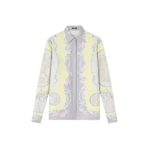 FANSIZHE Medusa SS25 Рубашка Женская Желтая