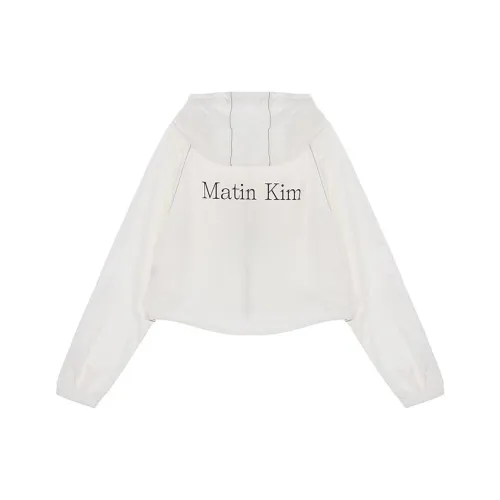 MATIN KIM Сливочный Женские Куртки