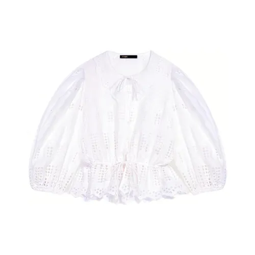 Maje Белые Женские Рубашки