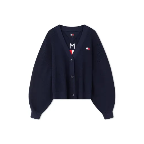 Tommy Hilfiger Темно-синий, Белый, Красный Многоцветный C1G Женские Трикотаж