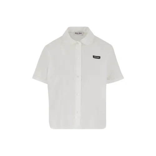 MIU MIU Белые Женские Рубашки