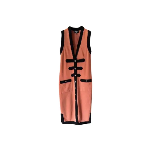 CHANEL 21k Кашемир Свитер Женские Коричневый