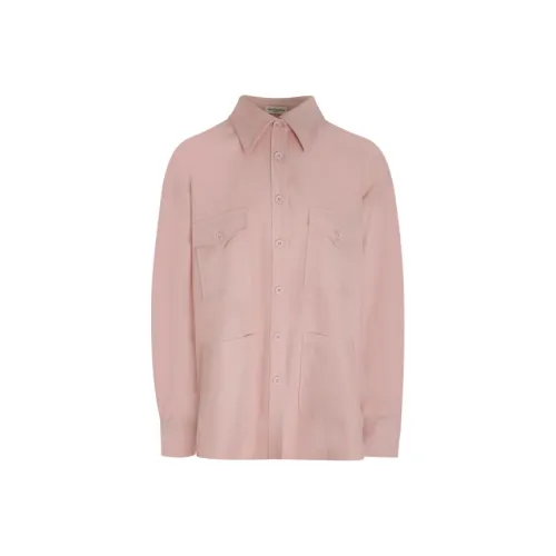 Little Pull Рубашка Женская Кремово-Розовая