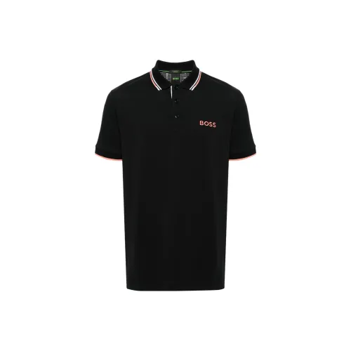 Hugo Boss Поло Мужское Черное