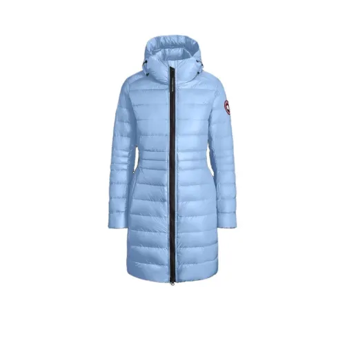 Canada Goose Cypress Series Пуховик Женские Sunlight Синий