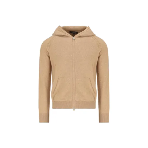 Loro Piana Коричневый Женские кашемировые свитеры