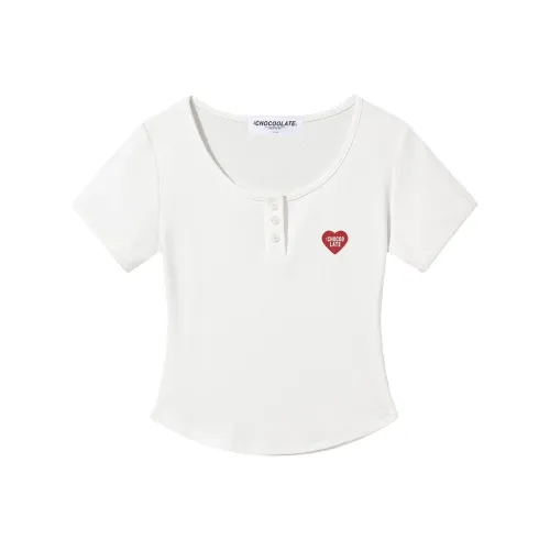 CHOCOOLATE T Рубашка Женская Белая
