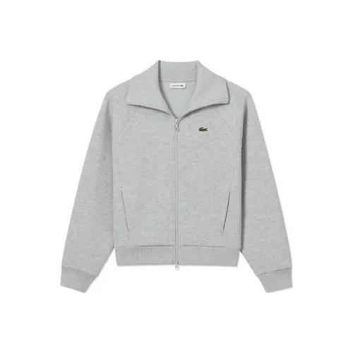 LACOSTE Collaboration SS25 Толстовка Женская Серебряный Серый