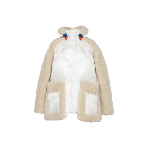 sacai Экрю × Светло-янтарный Женские Куртки
