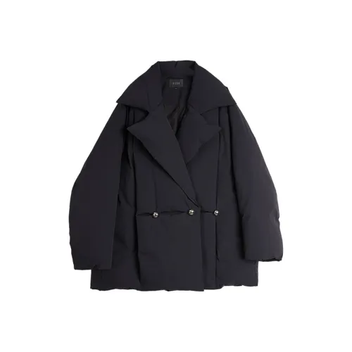 ELLE Черный Женский Пуховик