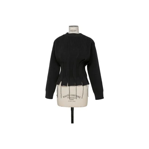 sacai Черный Женский Трикотаж