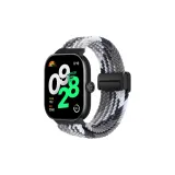 Ослепительный черный / Внутренний магнитный / Тканевый вязаный