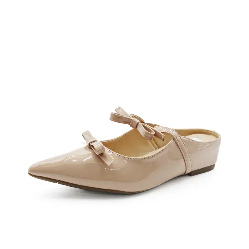 Varib Тихий Антизапахивающий Устойчивый к нижнему юбке Домашние тапочки Женские Телесный