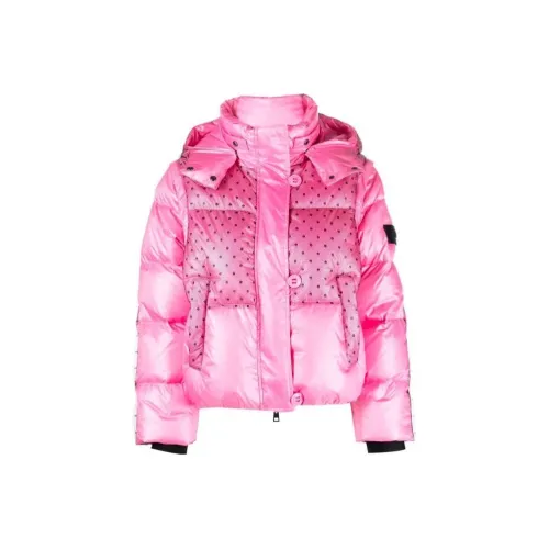 RED VALENTINO FW22 Умеренный пуховик женский розовый